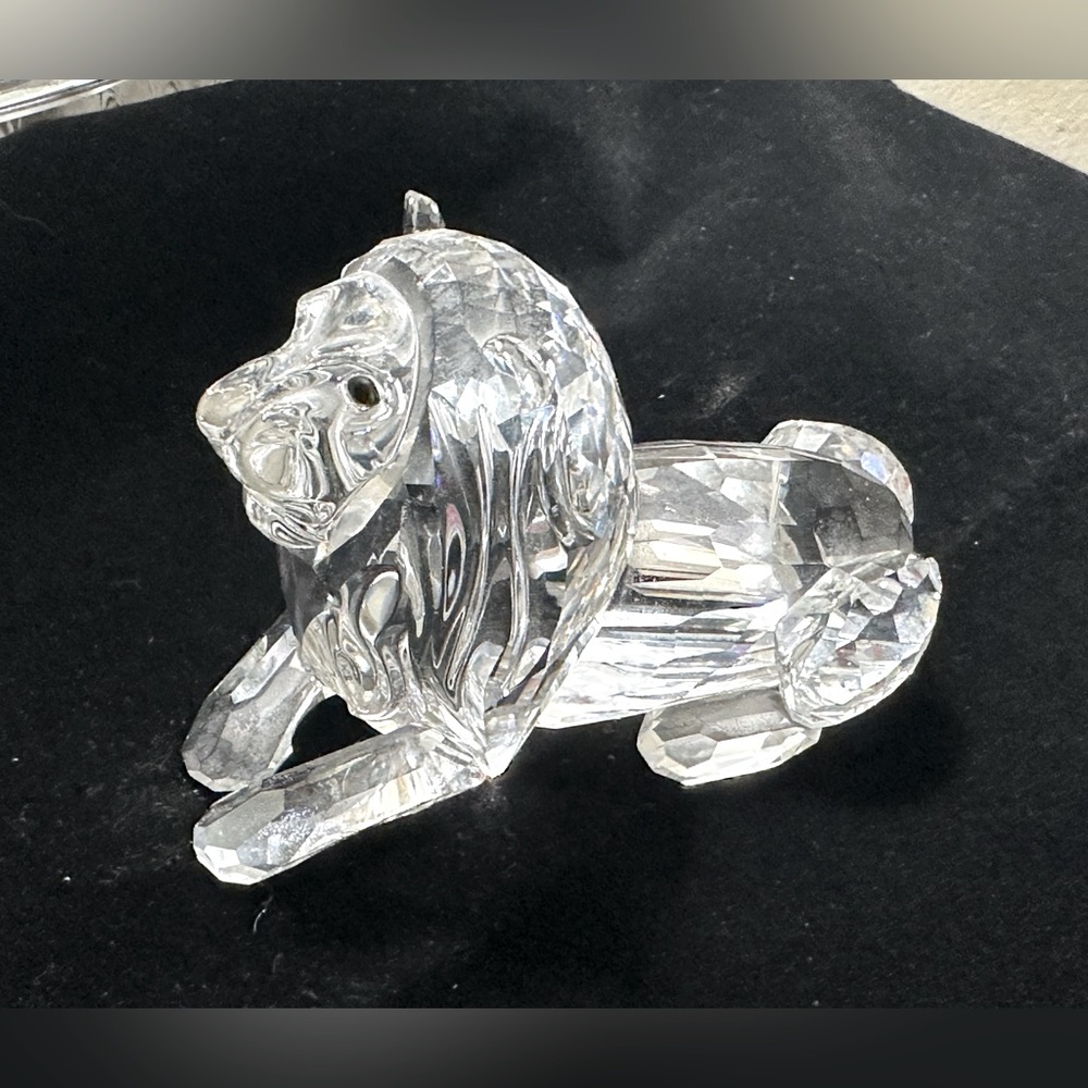 Swarovski Crystal 1995 Inspiration Africa Lion 185410 Missing Tail